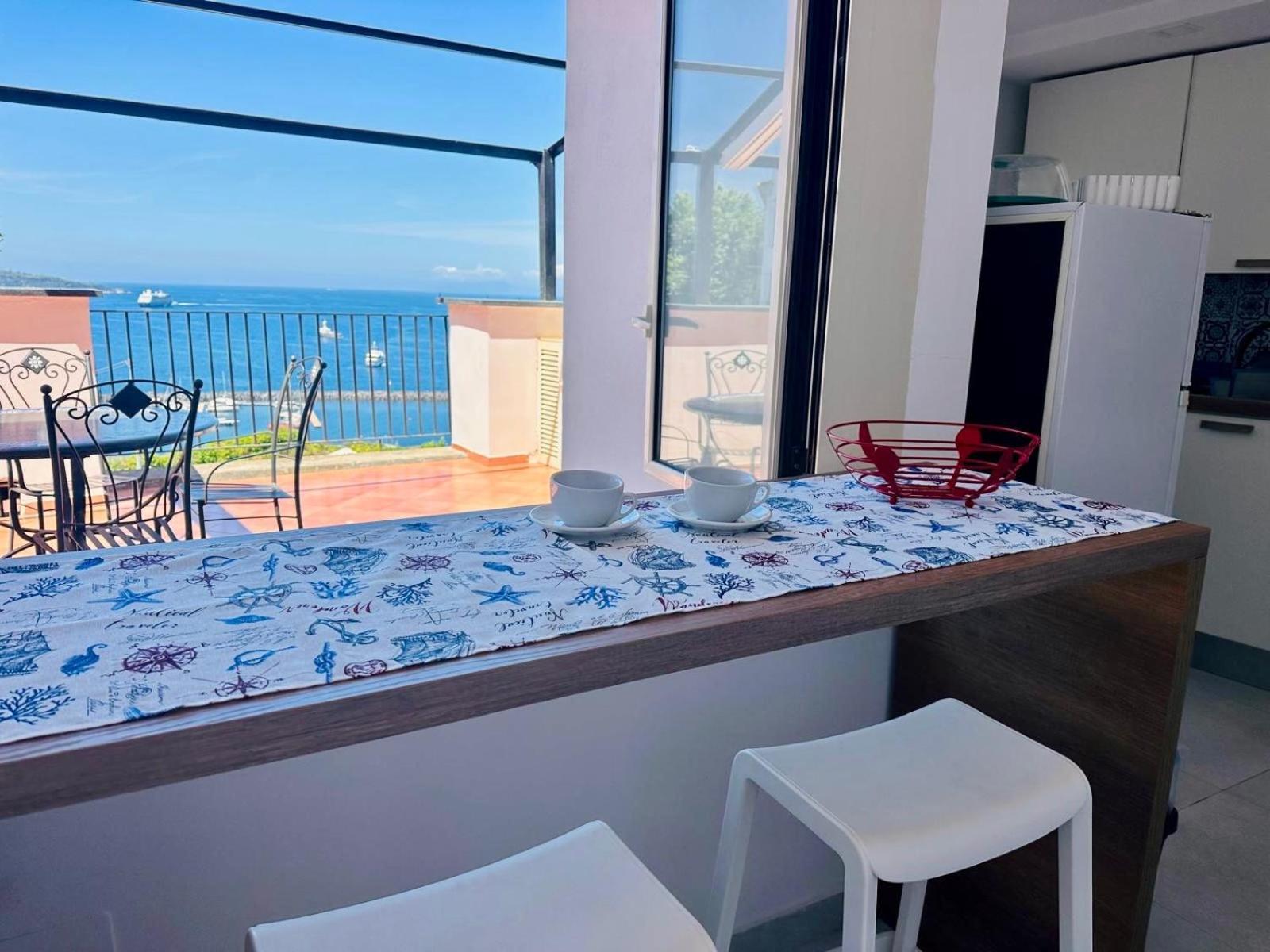 Coral Blue Apartment П'яно-ді-Сорренто Екстер'єр фото